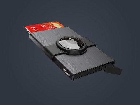 Etui na karty kredytowe RFID ZEN z uchwytem na AirTag