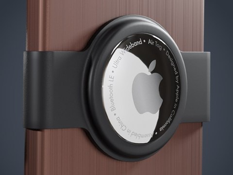 Etui na karty kredytowe RFID ZEN z uchwytem na AirTag