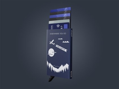Etui na karty kredytowe RFID ZEN "AVIATOR"