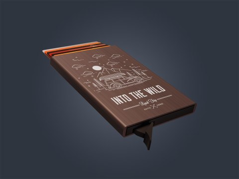Etui na karty kredytowe RFID ZEN "INTO THE WILD"