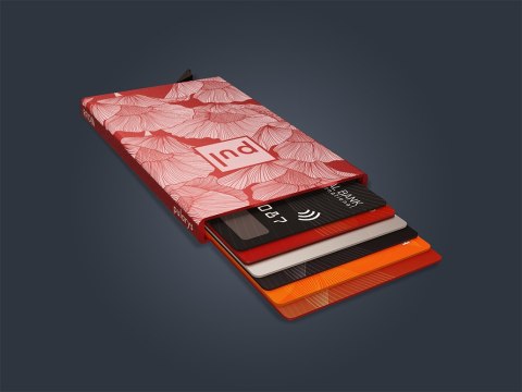 Etui na karty kredytowe RFID ZEN "POPPIES"