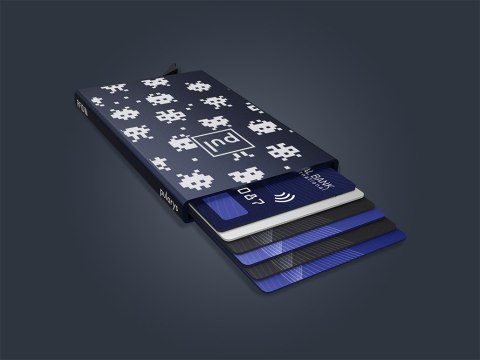 Etui na karty kredytowe RFID ZEN "SPACE INVADERS"