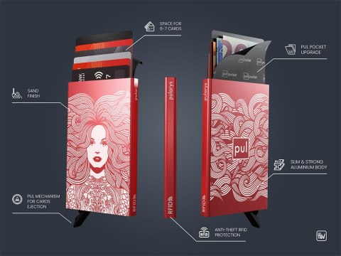 Etui na karty kredytowe RFID ZEN "THE MERMAID"