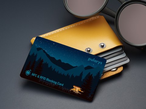 Karta blokująca sygnały NFC i RFID