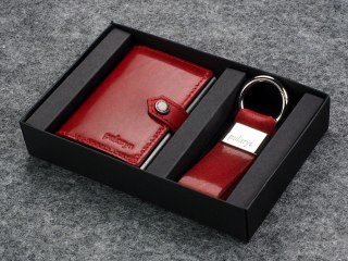 Portfel HIKER w zestawie z brelokiem