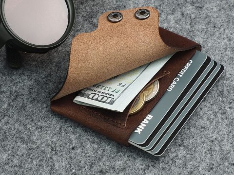 Portfel HOBBY w zestawie z brelokiem