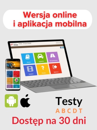Testy Online 2025 – 30 dni | Prawo Jazdy ABCDT | Wydawnictwo IMAGE