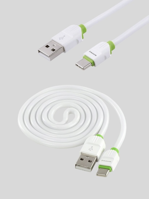 WAYME – kabel USB → USB-C 100 cm silikonowy do ładowania i synchronizacji