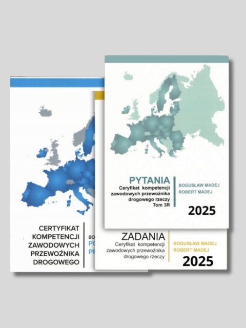 Zestaw CKZ 2025 – Podręcznik, Testy Tom 3R i Zadania praktyczne (ATUT-BM)