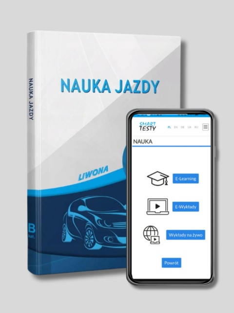 Zestawy: Książki "Nauka Jazdy kat. B" + Kody Dostępu do Testów Online