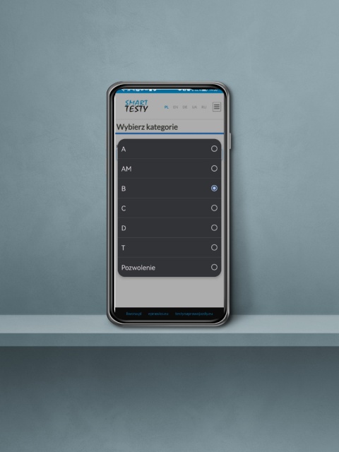 Zestawy: Książki "Nauka Jazdy kat. B" + Kody Dostępu do Testów Online
