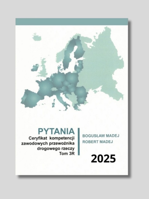Zestaw: Testy 3R + Zadania + Testy Online 2025 – Certyfikat Kompetencji Zawodowych Przewoźnika Drogowego