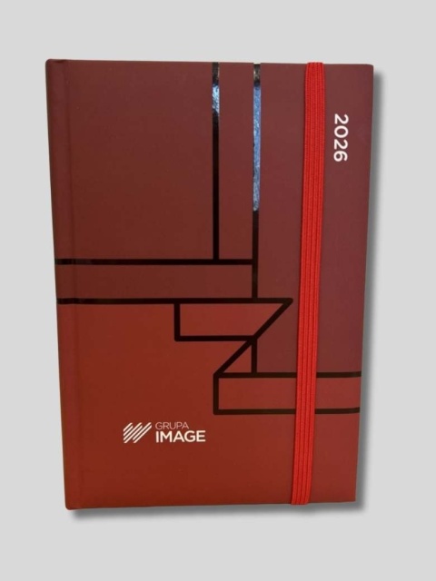 Planner dzienny OSK 2026 – bordowy, granatowy, zielony